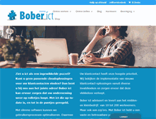 Tablet Screenshot of bober-ict.com